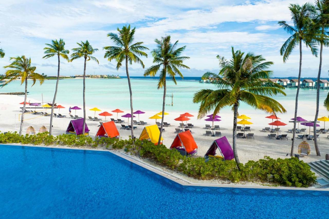 Hard Rock Hotel Maldives - Complimentary Roundtrip Speed Boat Transfer Until 31St October 2025 Emboodhoo Lagoon Ngoại thất bức ảnh The beach at Atlantis Paradise Island