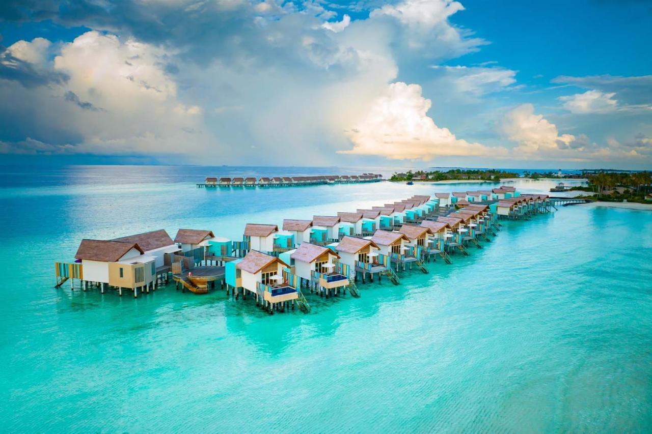 Hard Rock Hotel Maldives - Complimentary Roundtrip Speed Boat Transfer Until 31St October 2025 Emboodhoo Lagoon Ngoại thất bức ảnh The resort's villas