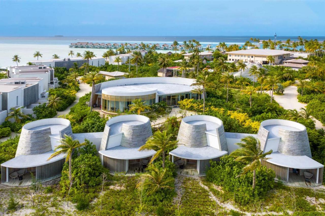 Hard Rock Hotel Maldives - Complimentary Roundtrip Speed Boat Transfer Until 31St October 2025 Emboodhoo Lagoon Ngoại thất bức ảnh Aerial view of the hotel