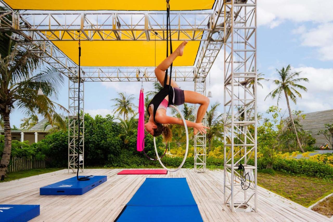 Hard Rock Hotel Maldives - Complimentary Roundtrip Speed Boat Transfer Until 31St October 2025 Emboodhoo Lagoon Ngoại thất bức ảnh Aerial hoop