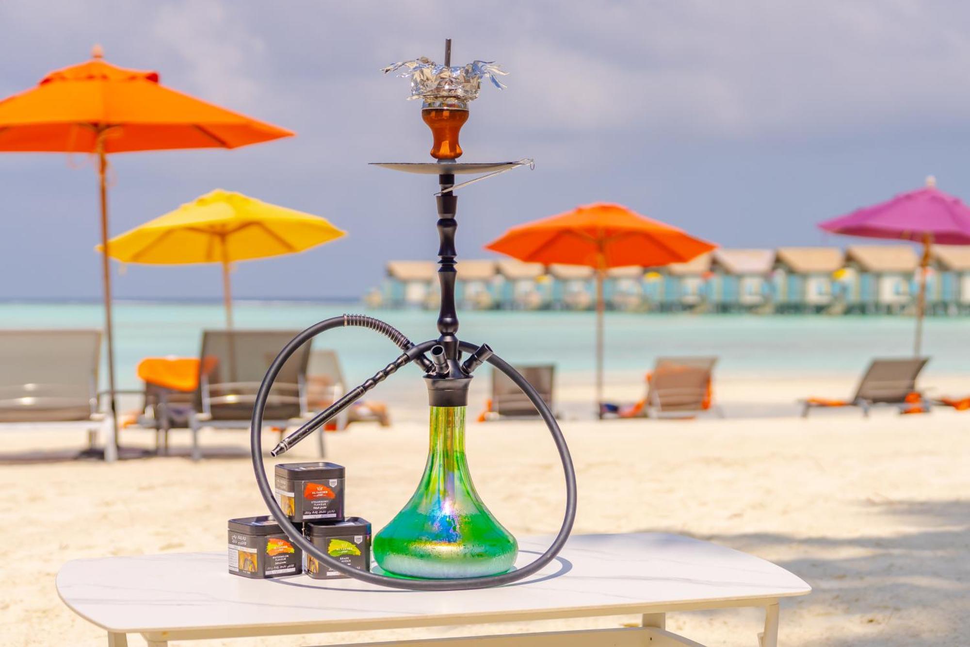 Hard Rock Hotel Maldives - Complimentary Roundtrip Speed Boat Transfer Until 31St October 2025 Emboodhoo Lagoon Ngoại thất bức ảnh A hookah